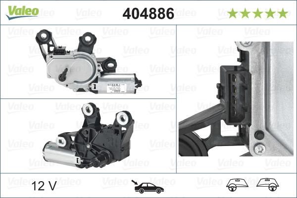 Valeo 404886 - Wiper Motor www.parts5.com