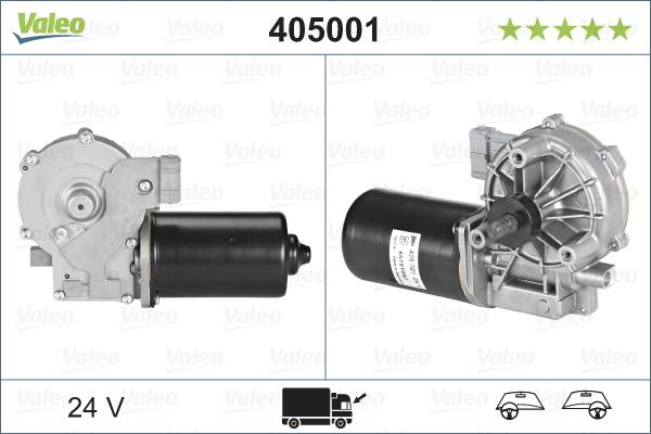 Valeo 405001 - Motor stěračů www.parts5.com