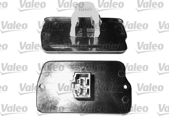 Valeo 509650 - Resistor, interior blower www.parts5.com