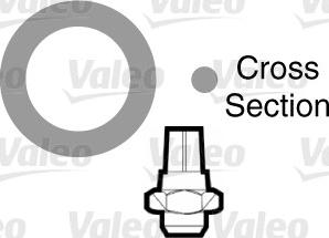 Valeo 508999 - Прокладка, трубопровод охлаждающей жидкости www.parts5.com