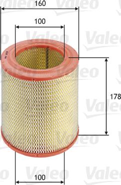 Valeo 585618 - Air Filter www.parts5.com