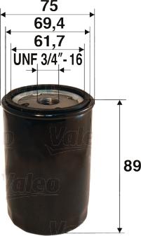 Valeo 586053 - Oil Filter www.parts5.com