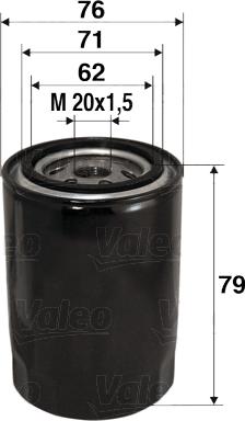 Valeo 586037 - Oil Filter www.parts5.com