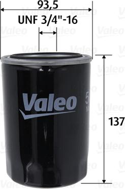 Valeo 586101 - Oil Filter www.parts5.com
