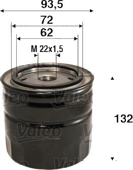 Valeo 586115 - Oil Filter www.parts5.com