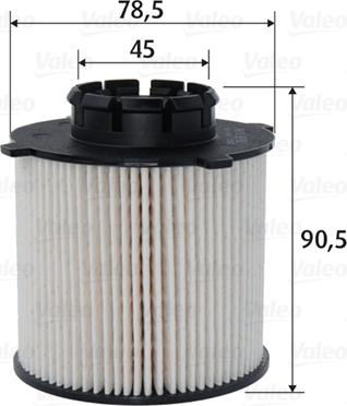 Valeo 587932 - Fuel filter www.parts5.com