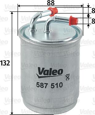 Valeo 587510 - Fuel filter www.parts5.com