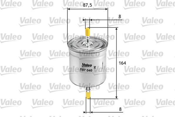 Valeo 587040 - Fuel filter www.parts5.com