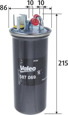 Valeo 587069 - Fuel filter www.parts5.com