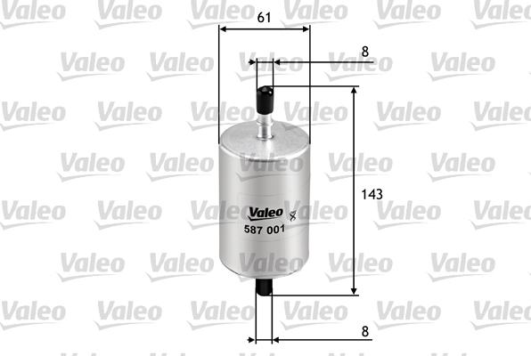 Valeo 587001 - Oil Filter www.parts5.com