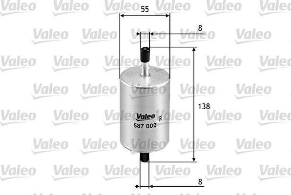 Valeo 587002 - Oil Filter www.parts5.com