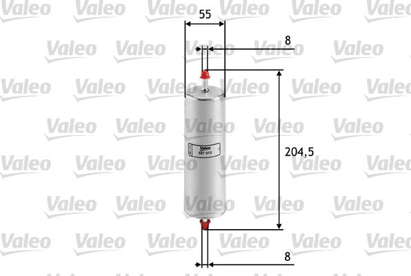 Valeo 587015 - Filtru combustibil www.parts5.com