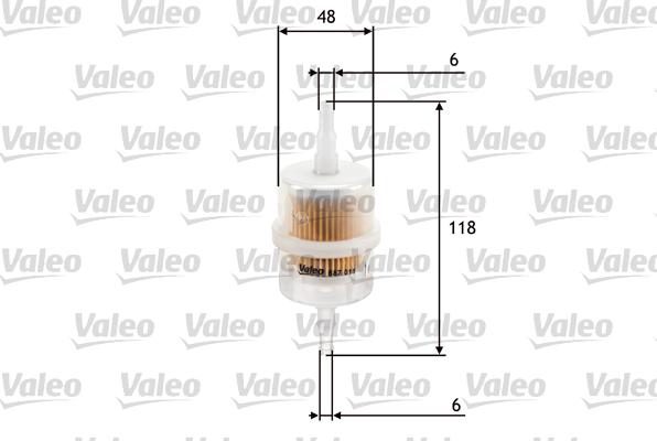 Valeo 587011 - Fuel filter www.parts5.com