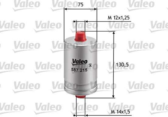 Valeo 587215 - Fuel filter www.parts5.com