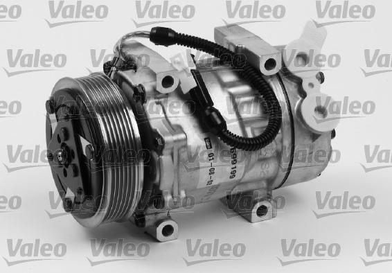 Valeo 699199 - Compressor, air conditioning www.parts5.com