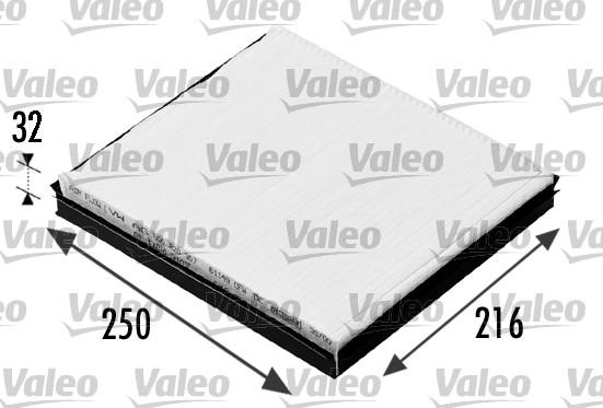 Valeo 698685 - Filter, interior air www.parts5.com