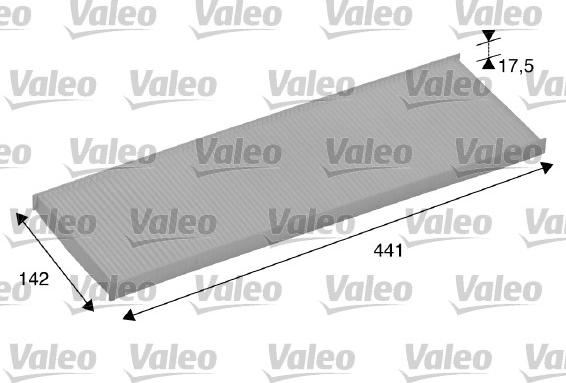 Valeo 698858 - Filter, interior air www.parts5.com