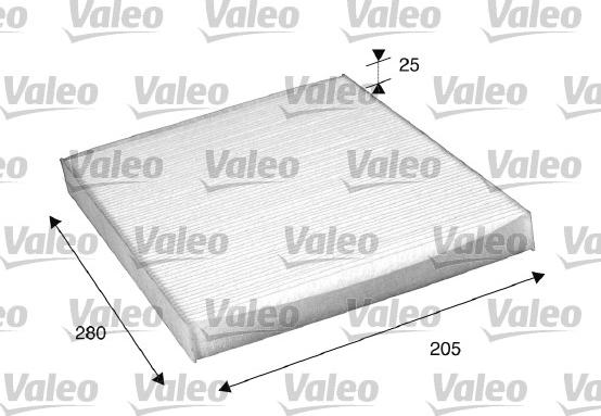 Valeo 698885 - Filter, interior air www.parts5.com
