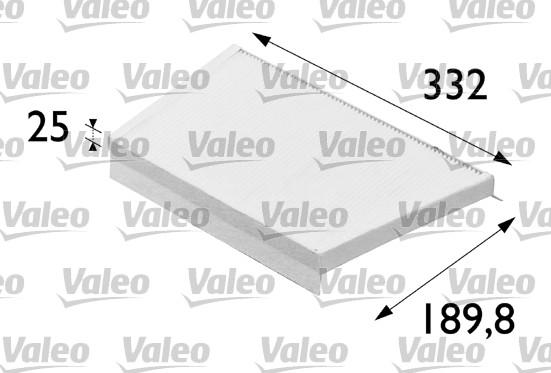 Valeo 698700 - Filter, interior air www.parts5.com
