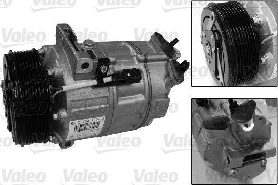 Valeo 813144 - Compressor, air conditioning www.parts5.com