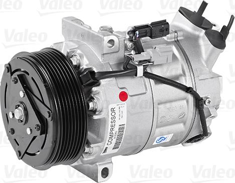 Valeo 813262 - Compressor, air conditioning www.parts5.com