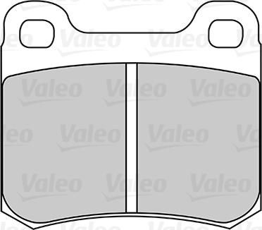 Valeo 301105 - Brake Pad Set, disc brake www.parts5.com