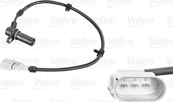 Valeo 254055 - Sensor, crankshaft pulse www.parts5.com