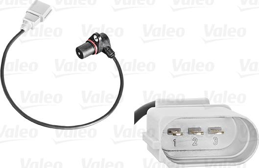 Valeo 254101 - Sensor, crankshaft pulse www.parts5.com