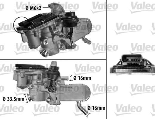 Valeo 700433 - EGR Module www.parts5.com