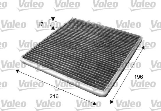 Valeo 715650 - Filter, interior air www.parts5.com