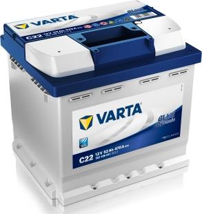 Varta 5524000473132 - Стартерная аккумуляторная батарея, АКБ www.parts5.com