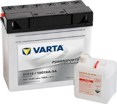 Varta 519013010I314 - Starter Battery www.parts5.com