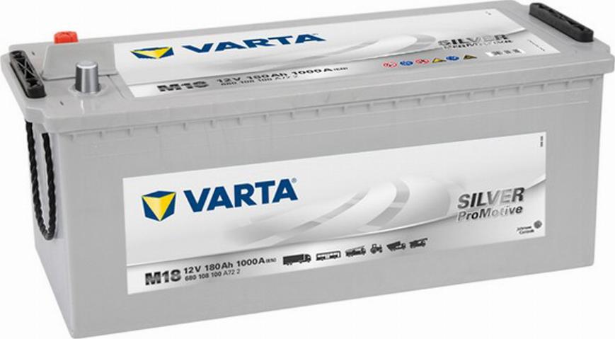 Varta 680 108 100 - Starter Battery www.parts5.com