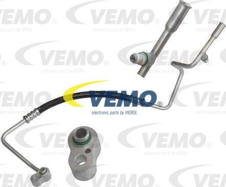 Vemo V15-20-0015 - High Pressure Line, air conditioning www.parts5.com