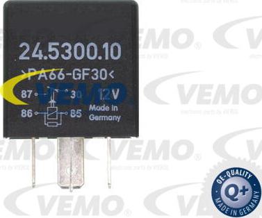 Vemo V15-71-0018 - Relay, fuel pump www.parts5.com