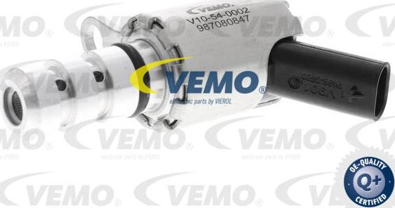 Vemo V10-54-0002 - Regulating Valve, oil pressure www.parts5.com