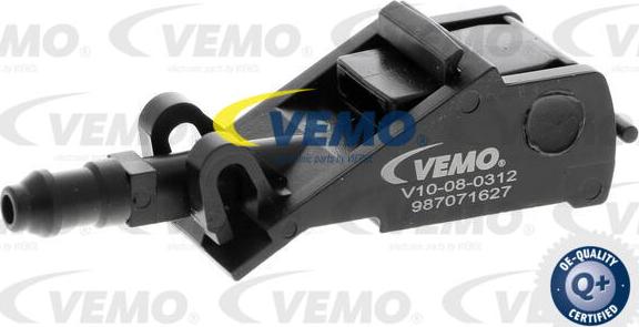 Vemo V10-08-0312 - Washer Fluid Jet, windscreen www.parts5.com