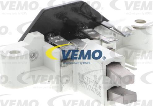 Vemo V10-77-0016 - Voltage regulator, alternator www.parts5.com