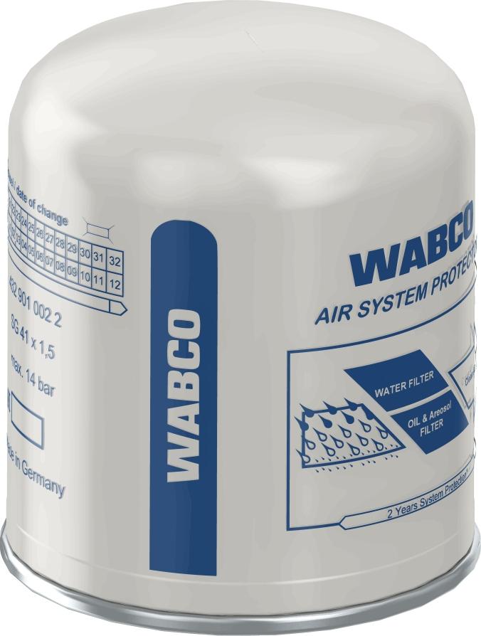Wabco 4329010022 - Air Dryer Cartridge, compressed-air system www.parts5.com