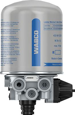 Wabco 4324107200 - Air Dryer, compressed-air system www.parts5.com