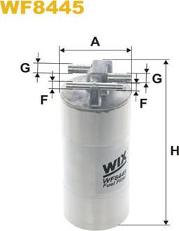 WIX Filters WF8445 - Fuel filter www.parts5.com
