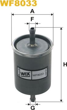 WIX Filters WF8033 - Fuel filter www.parts5.com