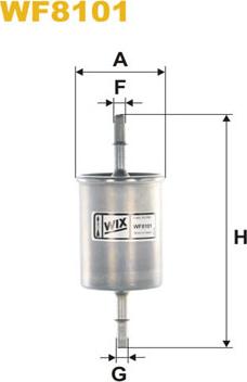WIX Filters WF8101 - Fuel filter www.parts5.com