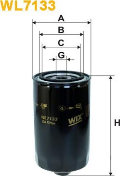 WIX Filters WL7133 - Oil Filter www.parts5.com