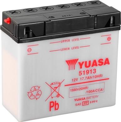 Yuasa 51913 - Starter Battery www.parts5.com