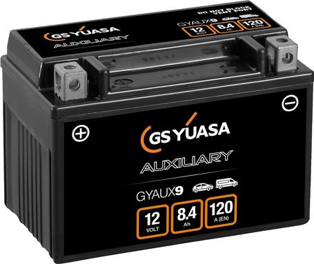Yuasa GYAUX9 - Starter Battery www.parts5.com