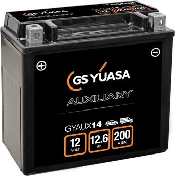 Yuasa GYAUX14 - Starter Battery www.parts5.com