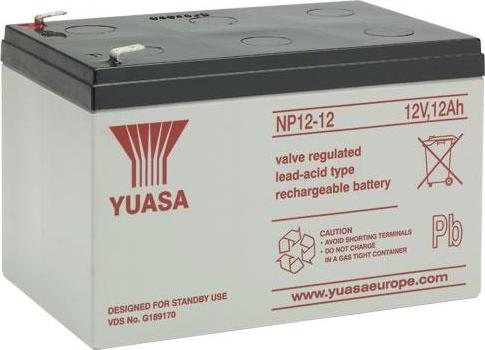 Yuasa NP1.2-12 - Starter Battery www.parts5.com