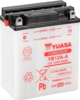 Yuasa YB12A-A - Starter Battery www.parts5.com