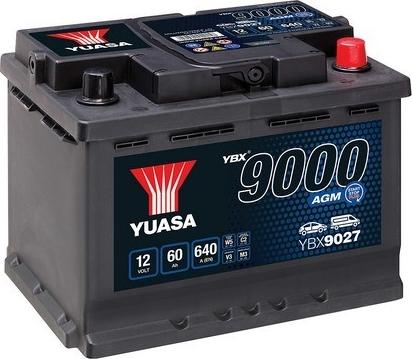 Yuasa YBX9027 - Starter Battery www.parts5.com